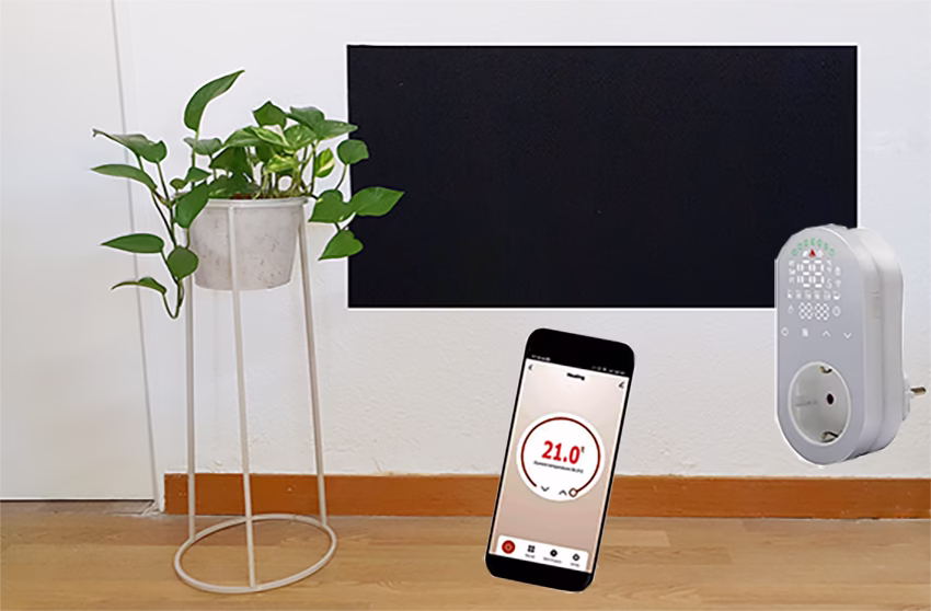 Radiador fijo 8 Radiador Pared HERGA ENERGY de Infrarrojos con WIFI