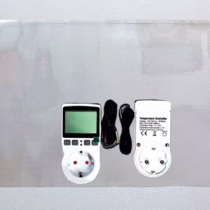 Radiador transparente blanco DIGITAL HERGA ENERGYT